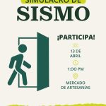 Realizarán simulacro de sismo en el Mercado de Artesanías José Perfecto García para reforzar la preparación ciudadana