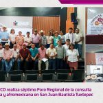 El IEEPCO realiza séptimo Foro Regional de la consulta indígena y afromexicana en San Juan Bautista Tuxtepec