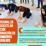 Xoxocotlán fortalece la capacitación de su personal en primeros auxilios