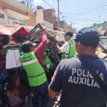 Realiza Gobierno Municipal operativo “Calle Libre y Segura” en la calle Las Casas