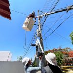 Con una ciudad iluminada, más seguridad para vecinas y vecinos de Oaxaca de Juárez