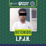Policía Municipal de Oaxaca de Juárez detiene a persona por el presunto delito de tentativa de violación