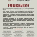 Condena Morena hechos violentos, ocurridos en la Villa de Mitla